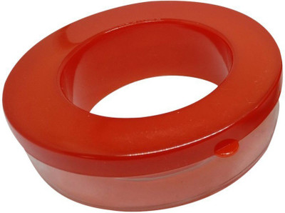 

Aumni Crafts Plastic Bracelet Bangle Box 7.8x2.1cm Round Red (Pack of 12 pieces) Plastic Bracelet Bangle Box Vanity Box(Red)
