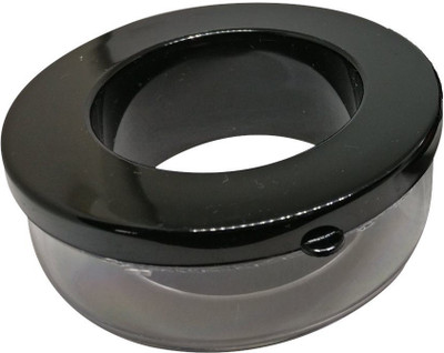 

Aumni Crafts Plastic Bracelet Bangle Box 7.8x2.1cm Round Black (Pack of 12 pieces) Plastic Bracelet Bangle Box Vanity Box(Black)
