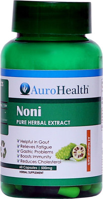 

AuroHealth Noni Extract (500 mg) - 60 Capsules(500 mg)