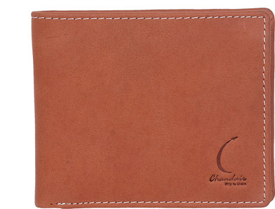

Chandair Men Orange Genuine Leather Wallet(7 Card Slots), Dark yam orange