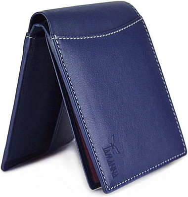 

Tamanna Men Blue Genuine Leather Wallet(6 Card Slots)