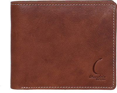 

Chandair Men Brown Genuine Leather Wallet(7 Card Slots), Spice brown