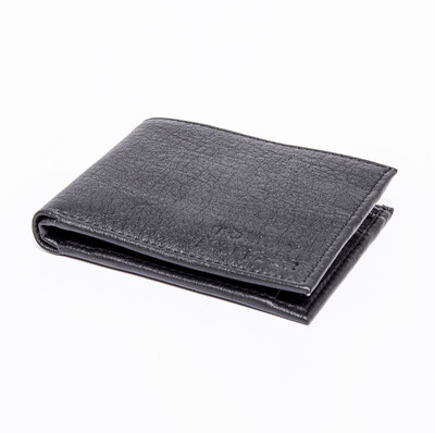 

GSE Fashion Men Black Genuine Leather Wallet(5 Card Slots)