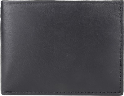 

ALW Men Black Genuine Leather Wallet(5 Card Slots)