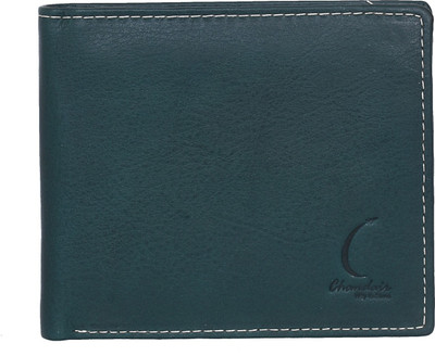 

Chandair Men Green Genuine Leather Wallet(7 Card Slots), Dark olive green