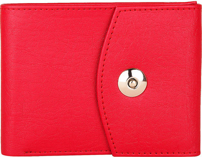 

ALW Women Maroon Artificial Leather Wallet(6 Card Slots)