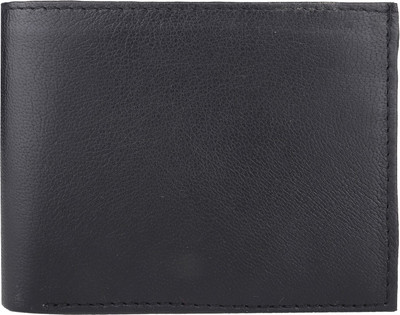 

ALW Men Black Genuine Leather Wallet(9 Card Slots)