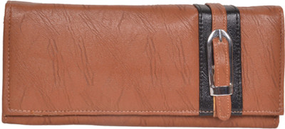 

Blossom Women Brown Artificial Leather Wallet(2 Card Slots)
