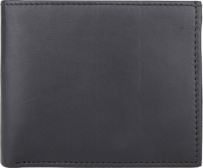 

ALW Men Black Genuine Leather Wallet(12 Card Slots)
