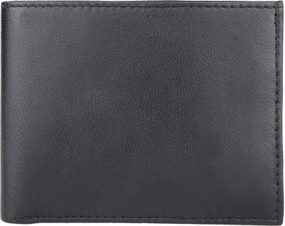 

ALW Men Black Genuine Leather Wallet(3 Card Slots)