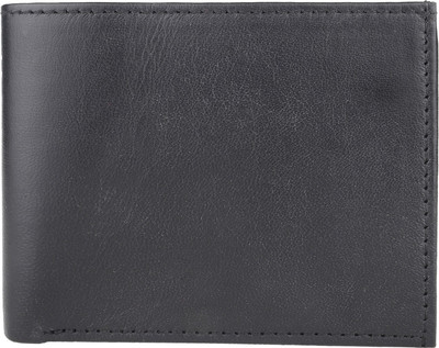 

ALW Men Black Genuine Leather Wallet(4 Card Slots)