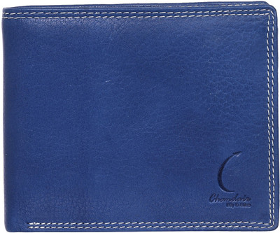

Chandair Men Blue Genuine Leather Wallet(7 Card Slots), Egytian blue
