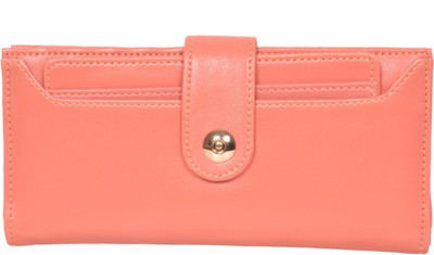 

Blossom Women Orange Artificial Leather Wallet(11 Card Slots), Peach