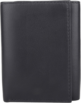 

ALW Men Black Genuine Leather Wallet(4 Card Slots)