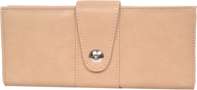 

Blossom Women Beige Artificial Leather Wallet(3 Card Slots), Cream