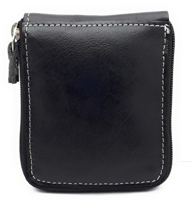 

SFN Boys Black Genuine Leather Wallet(5 Card Slots)