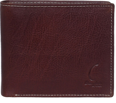 

Chandair Men Brown Genuine Leather Wallet(7 Card Slots), Dark syrup brown
