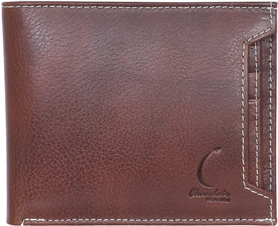 

Chandair Men Brown Genuine Leather Wallet(6 Card Slots), Dark wine