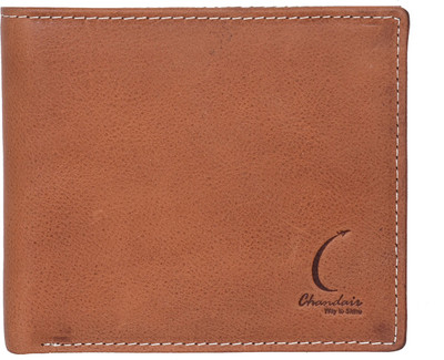 

Chandair Men Brown Genuine Leather Wallet(7 Card Slots), Dark russet brown