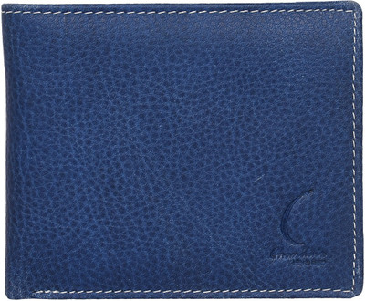 

Chandair Men Blue Genuine Leather Wallet(7 Card Slots), Zaffre blue