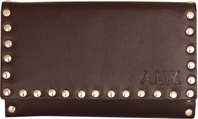 

ALW Women Brown Artificial Leather Wallet(3 Card Slots)