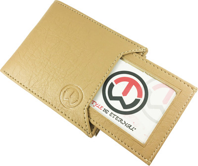 

IzcorpIndia Men Beige Artificial Leather Wallet(5 Card Slots)