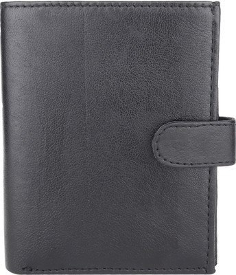 

ALW Men Black Genuine Leather Wallet(6 Card Slots)