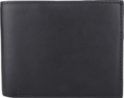 

ALW Men Black Genuine Leather Wallet(7 Card Slots)