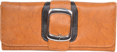 

Blossom Women Tan Artificial Leather Wallet(5 Card Slots)