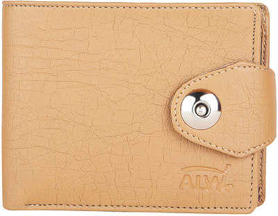 

ALW Men Beige Artificial Leather Wallet(3 Card Slots), Cream