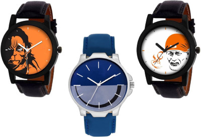 

TRUE KART ALK8129-Mens Exclusive (Casual+PartyWear+Formal) Designer Combo Watch - For Men