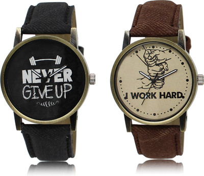 

The Shopoholic Fashionable Funky Look Black And Brown Dial Analog Watch For Boys Watches For Man Stylish Watch - For Men