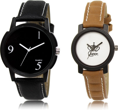 

The Shopoholic Best Combo Pack Black And White Dial Analog Watch For Boys And Girls Watch Man Belt Watch - For Men & Women