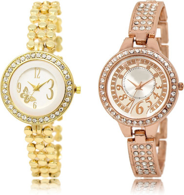 

The Shopoholic Fashionable Fancy CollectionÃÂ White And Silver Dial Analog Watch For Girls Girl Watch Fashion Watch - For Women