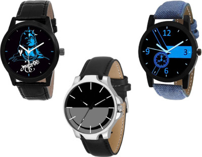 

TRUE KART ALK8035-Mens Exclusive (Casual+PartyWear+Formal) Designer Combo Watch - For Men