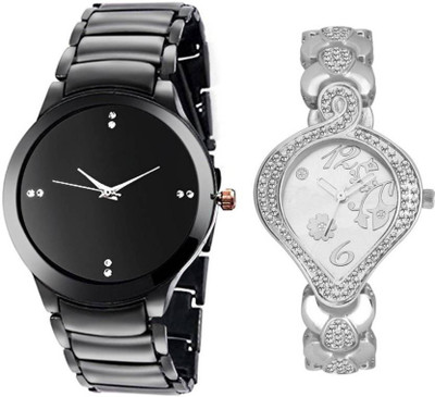 

crystal Fashion COUPLE WATCHES FOR Watch - For Men & Women