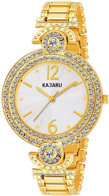 

KAJARU LADIES-754 ELEGANCE DIAMOND STUDDED FANCY ANALOG Watch - For Women