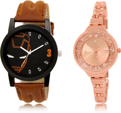 

SHIPKART NEW FANCY FASHIONABLE COMBO OF 2 WATCH LR 04-225 COMBO Watch - For Men & Women