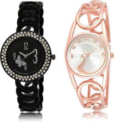 

The Shopoholic Latest Collection Fancy And Attractive Black And Silver Dial Analog Watch For Girls Watch For Women Stylish Watch - For Women
