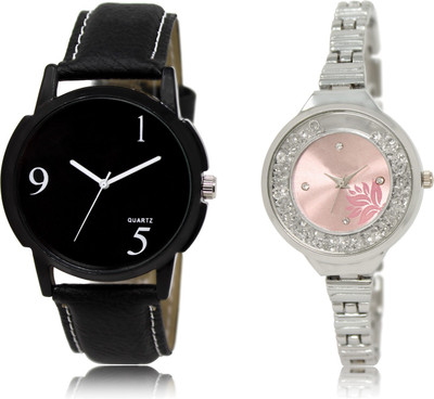 

The Shopoholic Latest Fashionable Black And Pink Dial Analog Watch For Boys And Girls Watch. Boy Stylish Watch - For Men & Women