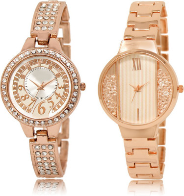 

The Shopoholic Latest Fashionable Silver And White Dial Analog Watch For Girls Latest Watches For Girls Watch - For Women