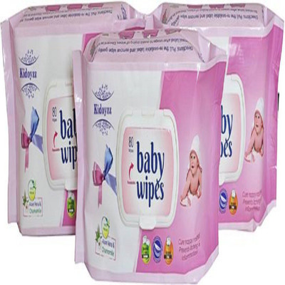 

Kidoyzz Gentle Soft Skincare Baby 90 Wipes Pack Of 3(6 Pieces)