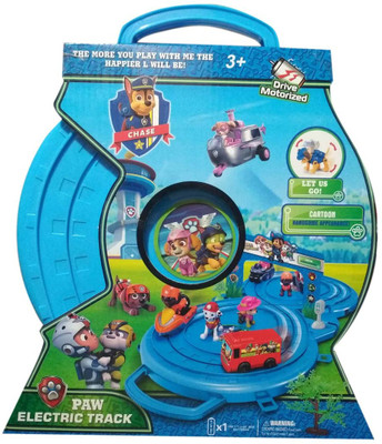 

IndusBay Mission Paw Rescue Track set with Exclusive Motorized Vehicle, Paw Patrol Pups & Portable trackset(Multicolor)