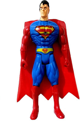 

Reyansh Collection SuperMan Super Hero Figurine Adjustable Body with Led Light(Multicolor)