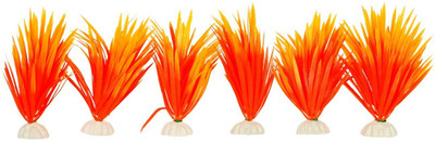 

Liger India Aquarium/ Fish Tank Decorative Artificial Plant Laterite Planted Substrate(Orange)