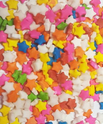

London Retro Edible Star Sprinkle For Cake decoration / 100 grams