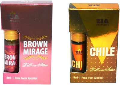 Zia Brown Mirage and Chile Special Malaysian Edition Floral Attar(Dehn el oud)