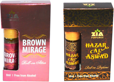 

Zia Brown Mirage and Hajre Aswad Special Malaysian Edition Floral Attar(Dehn el oud)