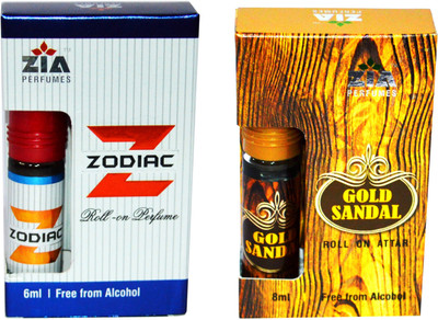 

Zia Zodiac and Gold Sandal Special Malaysian Edition Floral Attar(Davana)