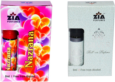 

Zia Nazrana and Silver Special Malaysian Edition Floral Attar(Motia/Jasmin)